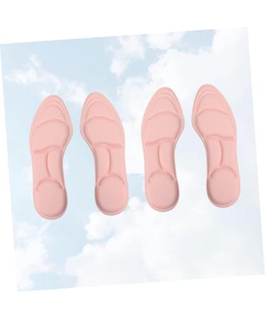 Healeved High Heel Inserts for Women - 2 Pairs Orthotic Insoles with Arch Support and Absorption Pad - Pink, 25X8.8cm - Buy Online on GoSupps.com