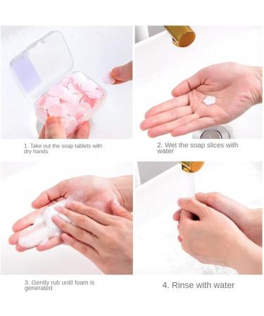 Soap Slice - Mini Portable Handwashing Portable Soap Slice -Clean and Moisturize Dust Cover Design Easy to Carry! (2) - Buy Online on GoSupps.com