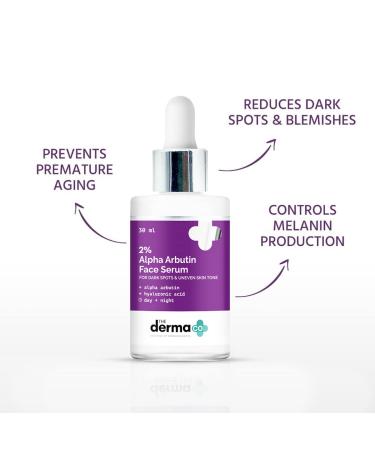 2% Alpha Arbutin Face Serum for Acne Scars & Spots | All Skin Types | 1.01 Fl Oz - International Shipping Available - Buy Online on GoSupps.com