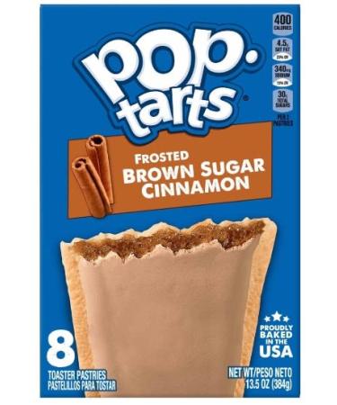 Pop Tarts Variety Pack 13.5oz - Eggo Maple, Cookies & Creme, Chocolate Fudge, Cinnamon Sugar, S'mores - Pack of 5 with Bonus Lollipops - Buy Online on GoSupps.com