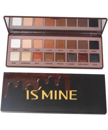 FRCOLOR 2pcs 16 Earth Eyeshadow 16 Colors Eyeshadow Palette Eye Shadow Chocolate Blush 1 count (Pack of 1) Chocolatex2pcs - Buy Online on GoSupps.com