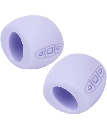 Purple Jaw Exerciser 50LB - Bite Resistant Skin Lifting Weight Loss Aid - Safe Silicone for Controlled Cravings - Buy Online on GoSupps.com