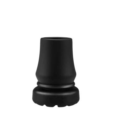 Rangerfive Cane Tip, Non-Slip Rubber Universal Walking Cane Tip Replacement Foot for 3/4" Walking Stick, 3/4 Inch - Round Base