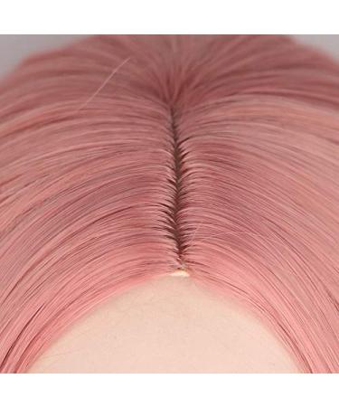 SUNNYBLUEE Long Straight Middle Wig - Heat Resistant Synthetic Hair in Black White Pink Orange Purple & Gray | International Shipping Available - Buy Online on GoSupps.com