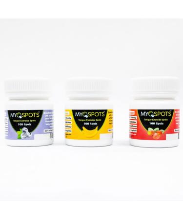 Myospots - Flavorful Tongue Training Tablets (100 pcs) for Better Breathing & Health - Versatile Support for Oral Wellness - Buy Online on GoSupps.com