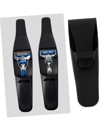 Healeved Hair Razor Set - 2 PC Razor with Silicone Cover & Travel Case - Soft Razor Shell for Secure Storage - Ideal for International Travel - Buy Online on GoSupps.com