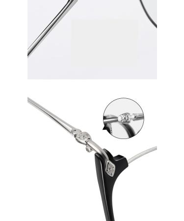 PARWANA Classic Anti-Glare Reading Glasses - Anti Blue Light Computer Readers for Men & Women +200 Silver - Buy Online on GoSupps.com