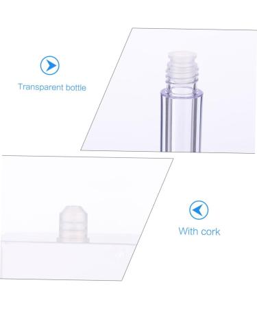 iplusmile 10pi ces Tube De Gloss Contenant Cosm tique Flacons Rechargeables Vides Pour Gloss Tube Vide Transparent Avec Pinceau - Buy Online on GoSupps.com