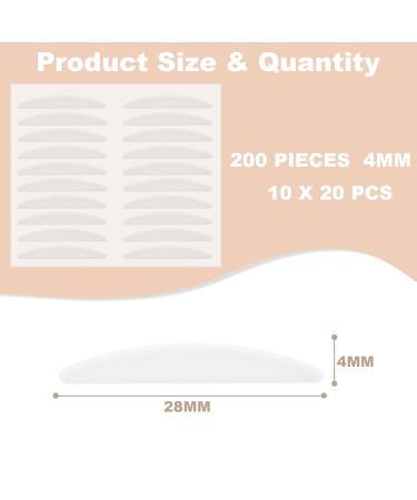 Invisible Eyelid Lifter Strips - 200 Pcs Glue-Free Double Eyelid Tapes for Uneven or Monolids - Hooded Droopy Eyes Solution - Buy Online on GoSupps.com