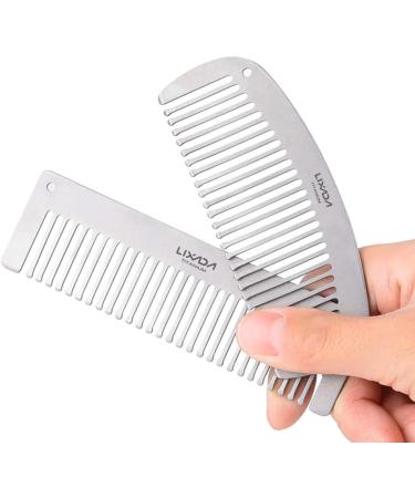 SHUBIAO Titanium Comb Titanium Comb Anti-Static Hair Beared Comb Pocket Comb - Buy Online on GoSupps.com