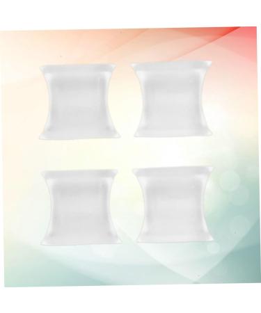 Hemoton Silicone H-Shaped Toe Splitter - 2 Pair | Toe Spacers & Bunion Straightener Gel Cushion | Nail Art Tool for Foot Valgus Protector & Separator - Buy Online on GoSupps.com