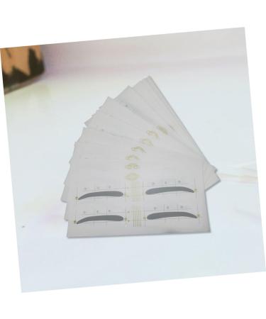 MAGICLULU 36 Pcs 48 Eyebrow Card Eyebrow Tracer Eyebrow Stencil Kit Eyebrow Grooming Stencils Non Woven Quick - Buy Online on GoSupps.com