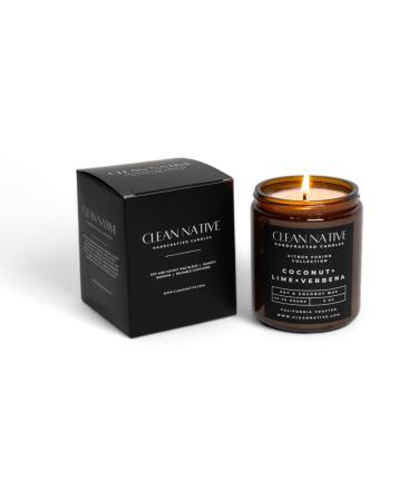 Tropical Coconut Lime Verbena - Premium Soy & Coconut Wax Candle