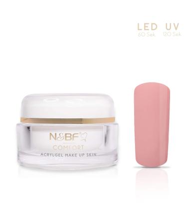 N & BF 15ML Comfort Line Poly Acryl Gel Make Up Skin |High quality professional acrylic gel thick viscoses |Polygel for the modeling of Gelnageln |Professional nail angel made in Germany
