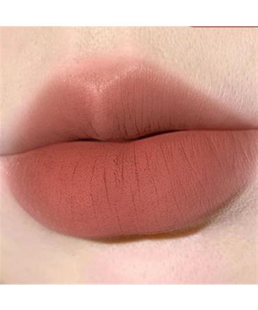  BADALO Velvet Mist Water Mist Lip Mud Soft Silky Matte Vegan White Lip Gloss Non-stick Lip Glaze Lipstick (Color : 5Orange Brown Coffee) - Buy Online on GoSupps.com