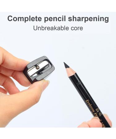 FEZF 4-Piece Spitzer Cosmetic Pencils Set | Portable Dual-Ended Eyebrow Lip Liner & Eye Pencil - Perfect Makeup Tool for Precision & Travel - Buy Online on GoSupps.com