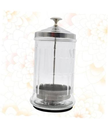 Beaupretty 2PC Scale Sterilization Kit for Hairdressing Tools - Transparent Vascular & Manicure Tool Bottle (10.5x10.5cm) - Buy Online on GoSupps.com