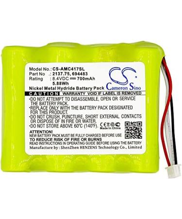 Buy DCH 700mAh 694483 Battery Replacement for AEMC 6417 Ground Tester | Fast International Shipping - Buy Online on GoSupps.com