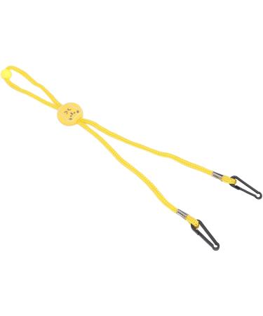 Ear Lanyard Mouth Muffle Holder Strap Prevents Sliding Losing Safe Hygienic Nylon for Home for Outdoors for Elderly for Adults for School for Children(yellow) - Buy Online on GoSupps.com