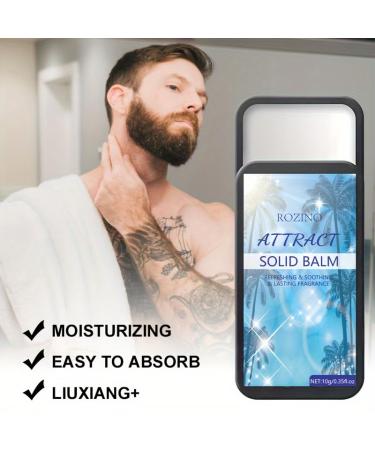 Charm Enhancer: 10g Pheromone Solid Perfume for Men - Refreshing Balm for Dating & Everyday Wear - Buy Online on GoSupps.com