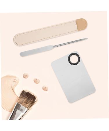 Buy K-Beauty Makeup Palette Set - Stainless Steel Mixing Tray & Spatula | 17.5x10CM | International Shipping Available - Buy Online on GoSupps.com