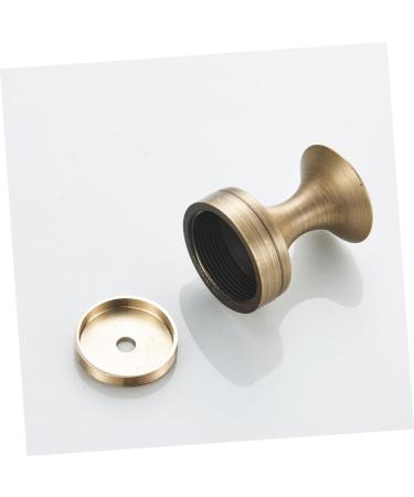 Hohopeti 1PC Hooks for Clothes Towel Hook Bathroom Hook Clothes Hook for Bathroom Storage Rack Key case Brass 2.7X3.8cm Brown - Buy Online on GoSupps.com