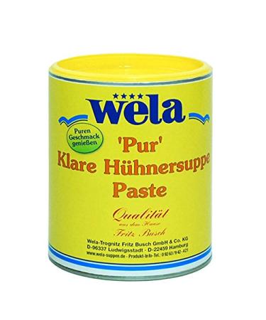 Clear chicken soup 'Pure' - wela 1/1 can chicken bouillon paste for 40L chicken broth