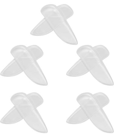 Heel Wedge Inserts - 5 Pairs of Silicone Orthopedic Gel Heel Protectors for Ultimate Comfort - Buy Online on GoSupps.com