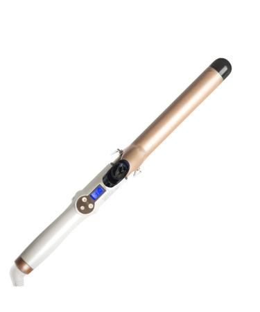 Yuehuam Hair Curling Wand Professional Hot Tools Curling Iron Ceramic Tourmaline Coating Barrel Hair Curler with 14 Heat Settings Salon Hair Styling Wands for All Hair Types 25mm