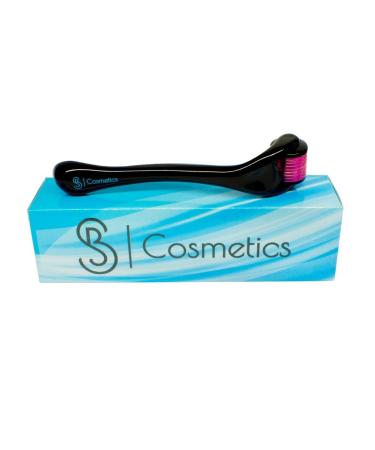 SB Cosmetics Premium Beard, Face, Scalp & Body Derma Roller 540 Titanium Micro Needle Beauty System - .25mm, Reusable - Buy Online on GoSupps.com