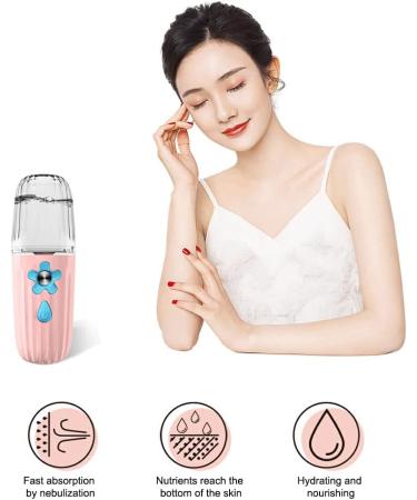 kawehiop Facial Mist Sprayer Skin Care Personal Face Nebulizer Portable Household Cool Spray Atomizer Handheld Mister Humidifier - Buy Online on GoSupps.com