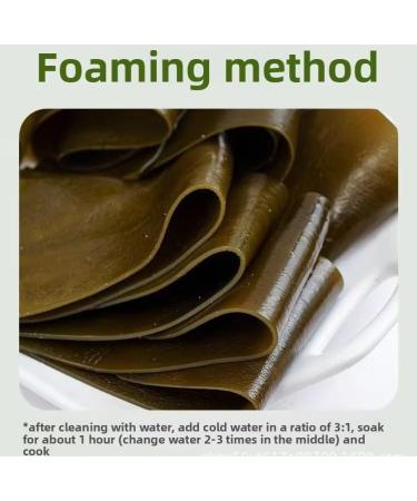 Thick dried kelp leaves 500g Restaurant quality | Sugar-free GMO-free | Ideal for homemade broths and snacks - Buy Online on GoSupps.com