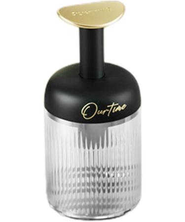 Cleanser Foamer - Transparent Manual Facial Cleanser Foamer Type Rotating Foam Maker - Portable Deep Cleansing Facial Cleansing Tools for Travel Household Rich Lather Black - Buy Online on GoSupps.com