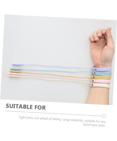 MAGICLULU Tweezers Silicone Bracelet Makeup Silicone Lash Tweezer Wristband Tweezers Protector for Lashes Useful Eyelash Tool Lash Separator Miss Purple Make up Extend - Buy Online on GoSupps.com