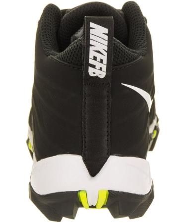 Nike Alpha Menace Shark Football Cleats - Big Kid Size 4, Black/White/White - Buy Online on GoSupps.com