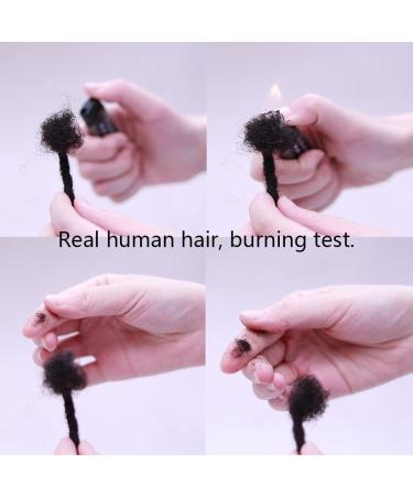 JISHENG Dreadlocks Extensions 14 Inch 100% Remy Human Hair Permanent Locs - 0.4cm Width - Buy Online on GoSupps.com