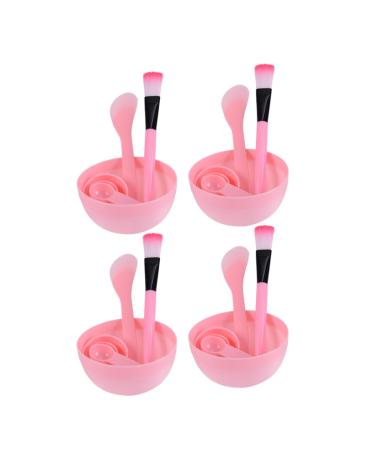 FRCOLOR 4sets Mask Measuring Spoon Facial Mask Spoon Cream Mask Cream Mask Mixed Tool Mask Mixing Spoon Mask Bowl Brush Makeup Spray Bottle Cosmetic Tool Kit