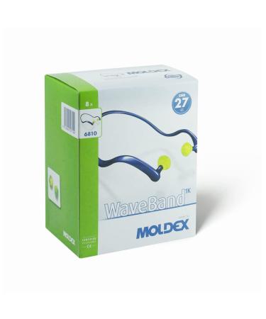 Moldex Waveband 1K Headband Hearing Protection | SNR 27dB | Replaceable Plugs | 8 Pieces | International Shipping Available - Buy Online on GoSupps.com