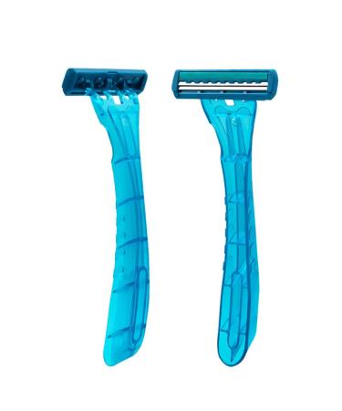 Buy 20X Small Men's Disposable Razors - Blue Wet Dry Shaver HS-L419 | International Shipping Available - Buy Online on GoSupps.com