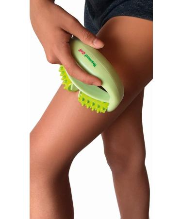 TESMED Cell Anti Cellulite Massage Roller with Handle - Green | Buy Online for International Shipping - Buy Online on GoSupps.com