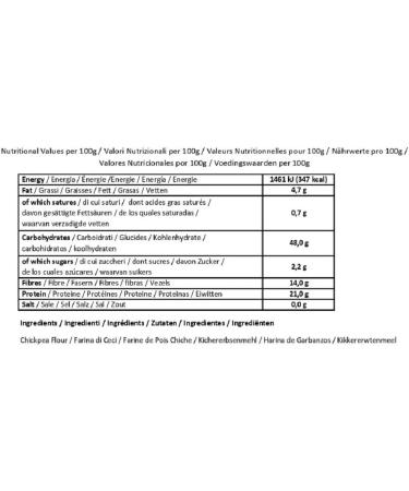 Veggy Duck - Chickpea Flour (1kg) - Gluten Free | Non-GMO | Vegan - Buy Online on GoSupps.com