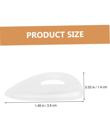 minkissy 50 Pairs Eyelash Pad Lash Accessories Female Eyelash Mats False Eyelash Silicone Eyelash Pads Graft Eyelash Perm Pads Lash Lift Pad Silica Gel Eyelash Tool White Cosmetic - Buy Online on GoSupps.com