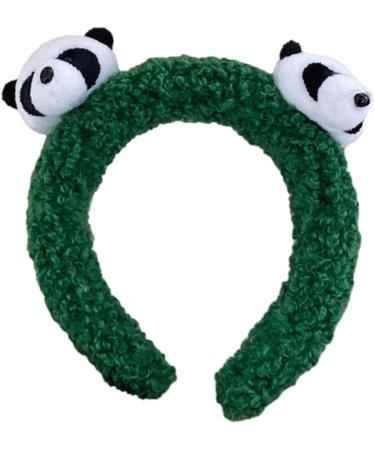 TQUXNGA Panda Halloween Headband for Womens Girls Daily Wearing Halloween Party Fancy Dress Cosplay Hair Accessories Panda head ginger fu - Buy Online on GoSupps.com