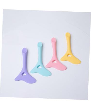 Angoily Eyeliner Aid Eyelash Applicator Eyeshadow Silicone Mascara Applicator Eyeliner Helper Tool Makeup Stamp Silcone Molds Eyelash Tool Silica Gel - Buy Online on GoSupps.com