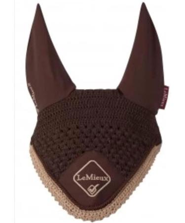 LeMieux Classic Crochet Fly Hood with Comfortable Lycra Ears - Sport Horse Wear for Competitive Rider Medium Mulberry - Buy Online on GoSupps.com