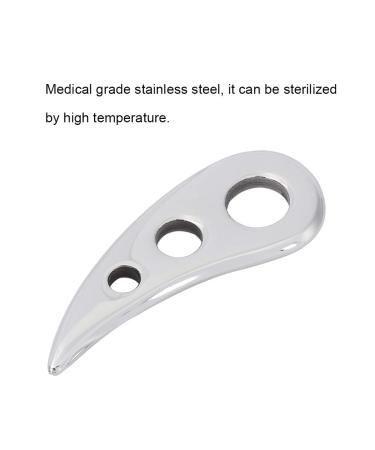 Buy Angrek Stainless Steel Schabebrett - Facial Lifting Gua Sha Plate for Spa & Pain Relief | International Shipping - Buy Online on GoSupps.com