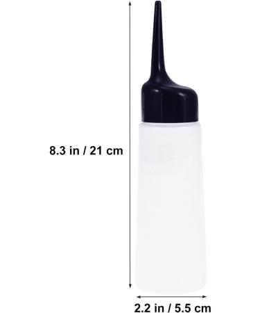 Rosenice Black Empty Applicator Bottle with Beveled Tip & Scale - Ideal for Precision Dispensing | International Shipping Available - Buy Online on GoSupps.com