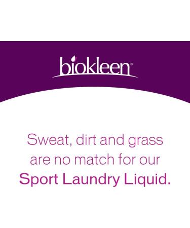 Biokleen Laundry Detergent Liquid - Eco-Friendly Non-Toxic Plant-Based 64 Fl Oz (Pack of 6) | Concentrated & Fragrance-Free - Buy Online on GoSupps.com