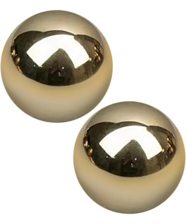 Clispeed 4-Piece Brass Massage Ball Set | Gymnastics Hand & Foot Exercise | Relaxing Massage Balls for Stress Relief - Buy Online on GoSupps.com