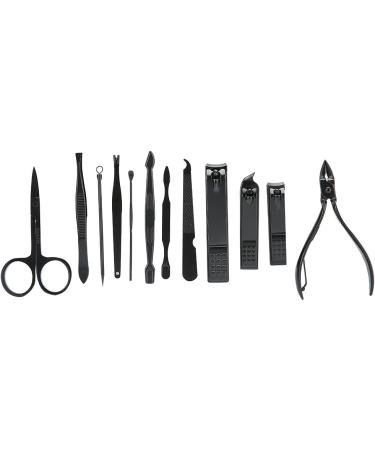 Shanrya Nail File Cutter Kit Nail Clipper Cuticle Nippers Men for Toenails Women Fingernails - Buy Online on GoSupps.com